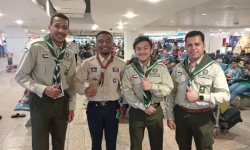 Sharjah में 10वीं अंतर्राष्ट्रीय स्काउट मीटिंग में 80 देशों ने हिस्सा लिया
