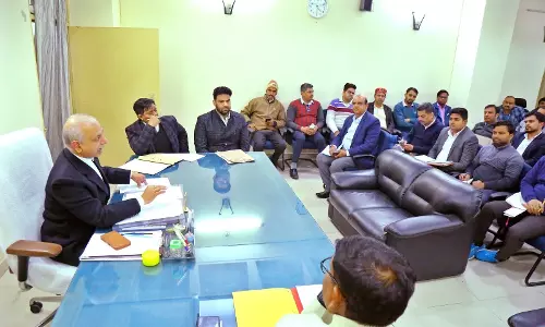 Ghaziabad: जनपद न्यायालय के मीटिंग हॉल में जनपद न्यायाधीश अनिल कुमार-दशम की अध्यक्षता में बैठक हुई Ghaziabad: जनपद न्यायालय के मीटिंग हॉल में जनपद न्यायाधीश अनिल कुमार-दशम की अध्यक्षता में बैठक हुई