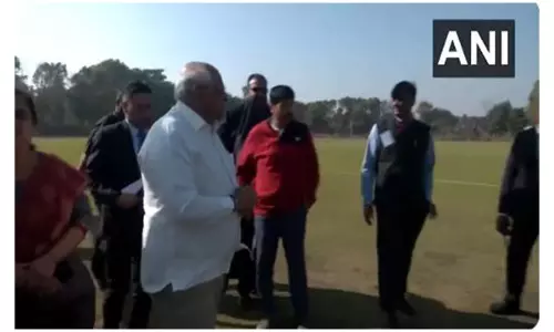 महाकुंभ में भाग लेने के लिए गुजरात मुख्यमंत्री Prayagraj पहुंचे