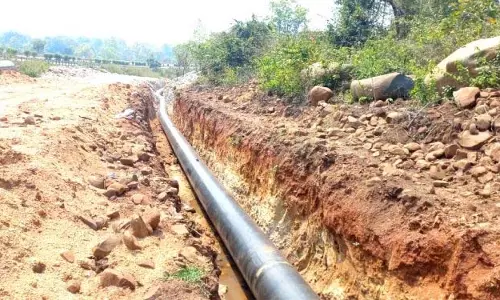 Keonjhar पाइपलाइन का काम, जंबो मार्ग के लिए भारी यातायात की परेशानी