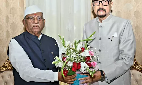 Jaipur: राज्यपाल बागडे से छत्तीसगढ़ के राज्यपाल ने मुलाकात की Jaipur: राज्यपाल बागडे से छत्तीसगढ़ के राज्यपाल ने मुलाकात की