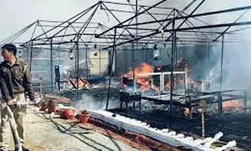 UP News: महाकुंभ  में इस्कॉन की रसोई में लगी आग