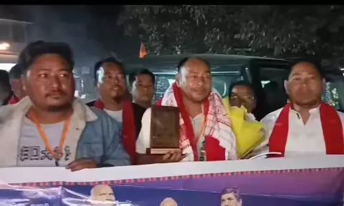 Assam : कृषि में योगदान के लिए मोनीराम रोंगहांग को भारत गौरव पुरस्कार से सम्मानित Assam : कृषि में योगदान के लिए मोनीराम रोंगहांग को भारत गौरव पुरस्कार से सम्मानित
