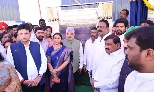 Telangana: 3 जलाशयों-3 प्रेशर फिल्टरों का उद्घाटन किया