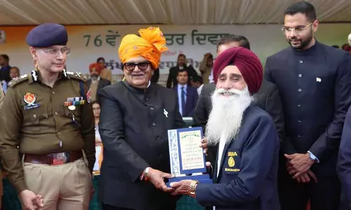 Punjab सरकार ने खेल उपलब्धियों के लिए जरनैल सिंह को सम्मानित किया