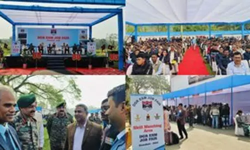 Assam: पुनः रोजगार चाहने वाले भूतपूर्व सैनिकों के लिए रोजगार मेला आयोजित किया गया Assam: पुनः रोजगार चाहने वाले भूतपूर्व सैनिकों के लिए रोजगार मेला आयोजित किया गया