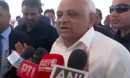 पवित्र डुबकी लगाने के बाद के CM Patel ने कहा- खुद को सौभाग्यशाली मानता हूं