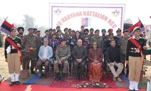 Haryana :  केयू में एनसीसी कैडेटों के लिए बाधा कोर्स शुरू
