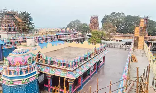 Telangana: कालेश्वर मंदिर में कुम्भाभिषेकम् आज से