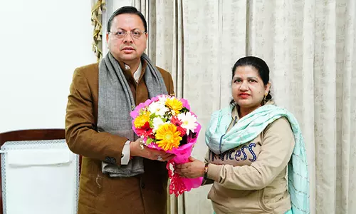 तीन तलाक की पैरोकार शायरा बानो ने CM धामी से की मुलाकात