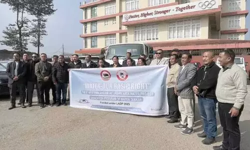 LAPD के तहत समुदाय को मिला पानी का टैंकर