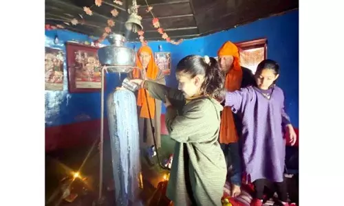Jammu: पंपोर के सेदेश्वर मंदिर में आरंभिक पूजा शुरू