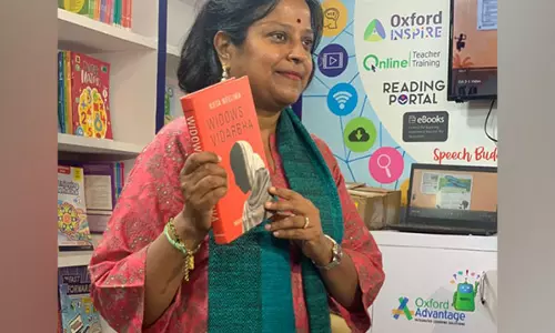 World Book Fair में किसान आत्महत्या पर लेखिका कोटा नीलिमा की पुस्तक प्रदर्शित