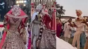 Siddharth Chopra-Neelam Upadhyay Wedding:  घूंघट ओढ़कर स्टेज में पहुंची सिद्धार्थ चोपड़ा की दुल्हन