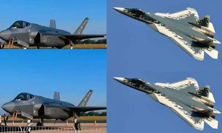 एयरो इंडिया के लिए USAF के एफ-35, एफ-16 विमान बेंगलुरु में उतरे