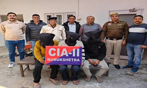 Haryana: कुरुक्षेत्र में हत्या के आरोप में तीन गिरफ्तार Haryana: कुरुक्षेत्र में हत्या के आरोप में तीन गिरफ्तार
