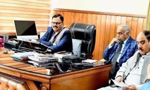 मंत्री राणा ने बडगाम में जेजेएम कार्यान्वयन की समीक्षा की