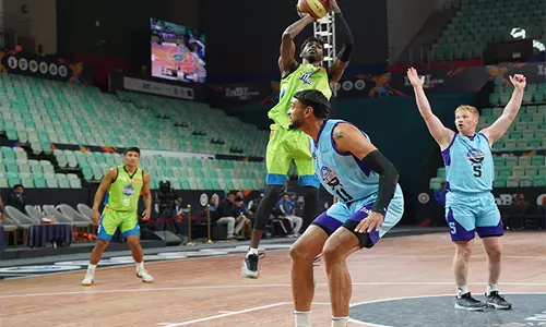 InBL Pro U25 2025: पंजाब वॉरियर्स ने मुंबई टाइटन्स को 100-78 से हराकर सीजन की अपनी पहली जीत दर्ज की InBL Pro U25 2025: पंजाब वॉरियर्स ने मुंबई टाइटन्स को 100-78 से हराकर सीजन की अपनी पहली जीत दर्ज की