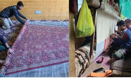 जीआई रजिस्ट्री ने कश्मीर कालीन को नया लोगो प्रदान किया