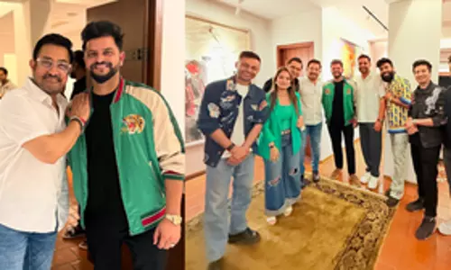 सुरेश रैना ने Aamir Khan के साथ फैनबॉय मोमेंट का लुत्फ़ उठाया