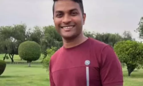 Karnataka: वायुसेना अधिकारी की युद्ध प्रशिक्षण के दौरान पैराशूट गिरने से मौत Karnataka: वायुसेना अधिकारी की युद्ध प्रशिक्षण के दौरान पैराशूट गिरने से मौत