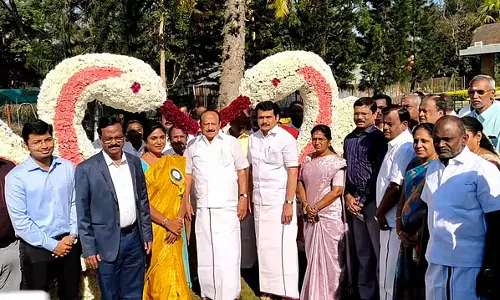 Coimbatore: तमिलनाडु कृषि विश्वविद्यालय में पुष्प प्रदर्शनी Coimbatore: तमिलनाडु कृषि विश्वविद्यालय में पुष्प प्रदर्शनी