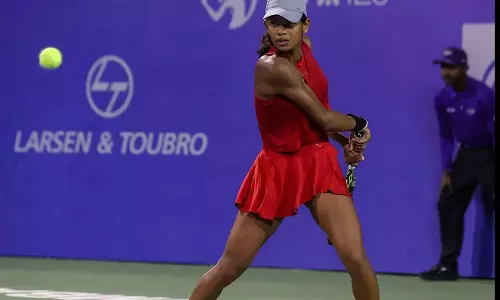 Mumbai Open: माया राजेश्वरन सेमीफाइनल में, थोम्बारे युगल फाइनल में Mumbai Open: माया राजेश्वरन सेमीफाइनल में, थोम्बारे युगल फाइनल में
