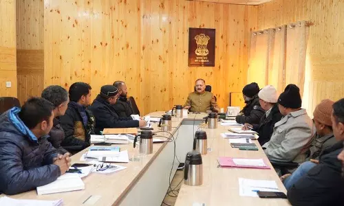 Ladakh में निर्माण कार्य के लिए भूजल का उपयोग नहीं किया जाएगा