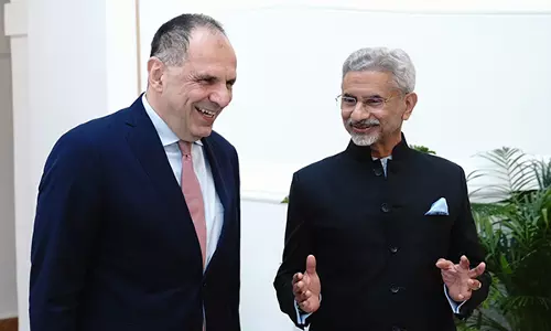 ग्रीक विदेश मंत्री ने भारत यात्रा के दौरान Jaishankar के साथ द्विपक्षीय संबंधों की समीक्षा की, IMEC कॉरिडोर पर चर्चा की: विदेश मंत्रालय