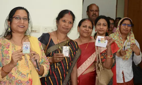 रायपुर निकाय चुनाव, ईडीबी से वोटिंग