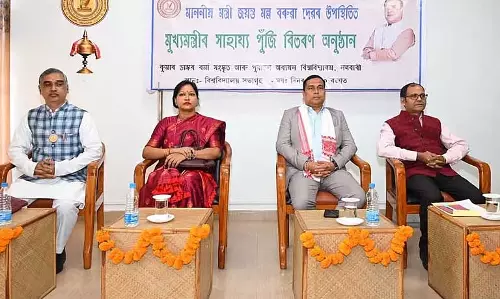 Assam के पीएचई मंत्री, जयंत मल्ला बरुआ ने नलबाड़ी में योजनाओं