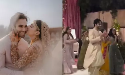 दूल्हे Amir Gilani ने किया डांस, अभिनेत्री मावरा होकेन की हसी निकल गई दूल्हे Amir Gilani ने किया डांस, अभिनेत्री मावरा होकेन की हसी निकल गई