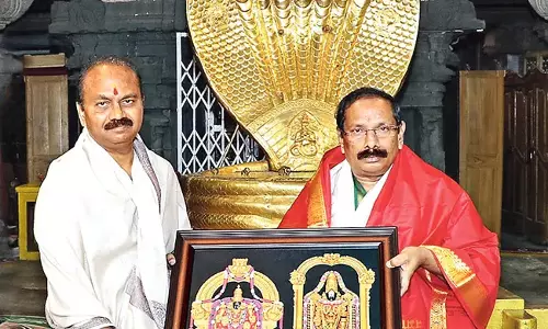 Andhra: सीएस विजयानंद ने श्रीवारी का दौरा किया
