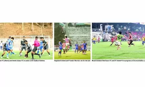 NSL बराक एफसी, नागालैंड यूनाइटेड एससी ने जीत दर्ज NSL बराक एफसी, नागालैंड यूनाइटेड एससी ने जीत दर्ज
