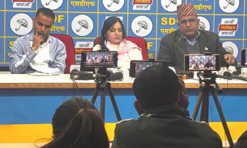 Sikkim : एसडीएफ ने पूछा, किस ताकत ने सैमसन को खास समुदाय के खिलाफ बोलने के लिए