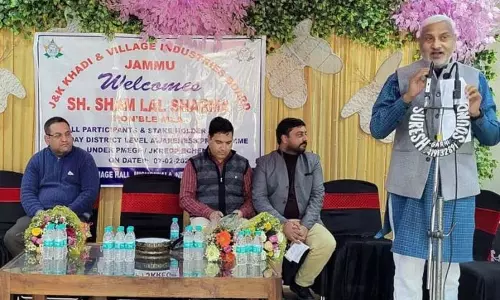 शाम लाल शर्मा ने युवाओं से रोजगार सृजन के लिए KVIB योजनाओं का लाभ उठाने का आग्रह किया शाम लाल शर्मा ने युवाओं से रोजगार सृजन के लिए KVIB योजनाओं का लाभ उठाने का आग्रह किया