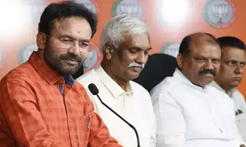 Telangana भाजपा नेताओं ने दिल्ली चुनाव के नतीजों की सराहना की Telangana भाजपा नेताओं ने दिल्ली चुनाव के नतीजों की सराहना की