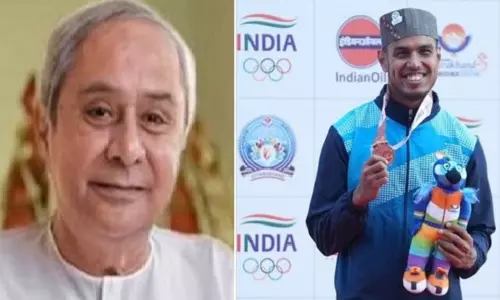 नवीन पटनायक ने अनिमेष कुजूर को स्वर्ण जीतने पर बधाई दी