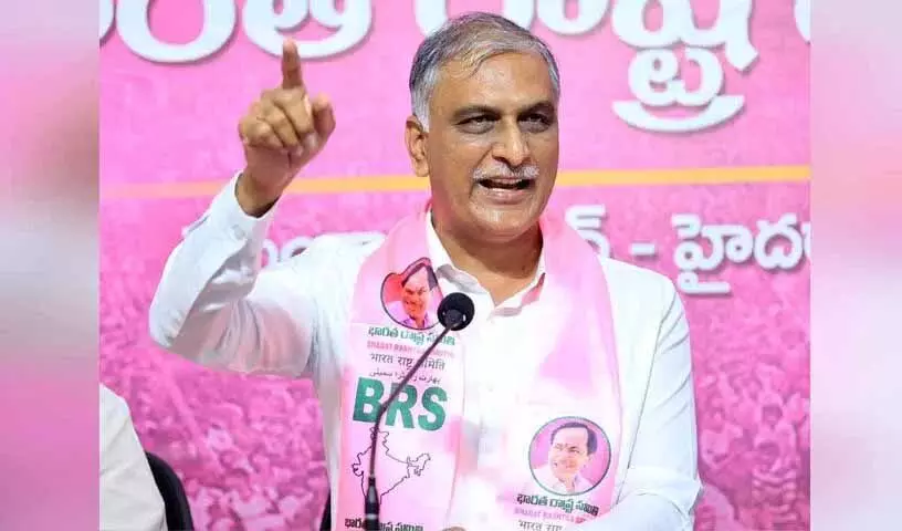 Harish Rao ने तेलंगाना में रियल एस्टेट संकट के लिए रेवंत रेड्डी को जिम्मेदार ठहराया