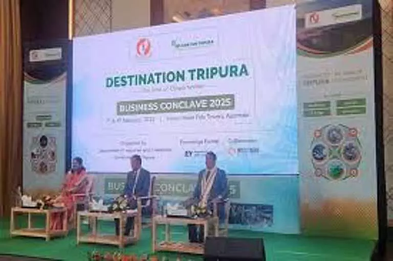 Tripura ने बिजनेस कॉन्क्लेव 2025 में 3,683 करोड़ रुपये के 87 समझौता