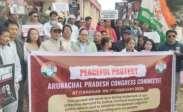 APCC ने अमेरिका द्वारा भारतीय प्रवासियों के निर्वासन के खिलाफ विरोध प्रदर्शन किया