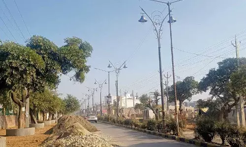 Haryana : नगर निगम ने यमुनानगर रोड के सौंदर्यीकरण का काम शुरू