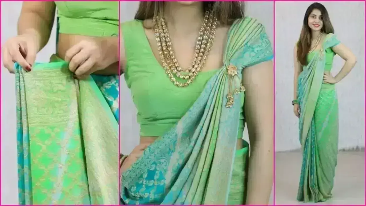 Lifestyle: साड़ी की प्लीट्स बनाने में होती है परेशानी, फॉलो करें यह टिप्स Lifestyle: साड़ी की प्लीट्स बनाने में होती है परेशानी, फॉलो करें यह टिप्स