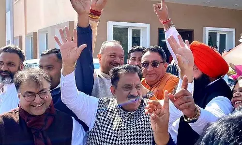 Haryana :  दिल्ली विजय पर कुरुक्षेत्र में भाजपा ने मनाया जश्न