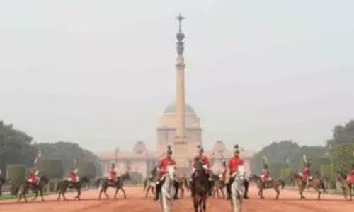 Delhi: राष्ट्रपति भवन में नया गार्ड परिवर्तन समारोह