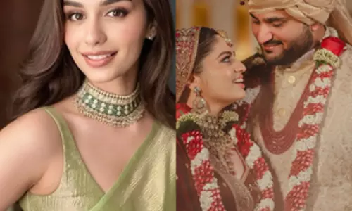 Manushi Chillar ने जीत अडानी और दिवा को शादी पर बधाई दी
