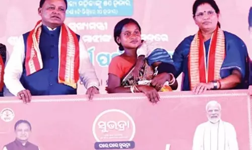 CM Mohan Majhi ने 18 लाख लाभार्थियों को सुभद्रा सहायता वितरित की CM Mohan Majhi ने 18 लाख लाभार्थियों को सुभद्रा सहायता वितरित की