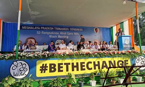 Meghalaya : तृणमूल कांग्रेस ने खासी और जैंतिया हिल्स परिषद चुनाव से नाम वापस लिया
