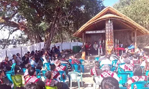 Nagaland : टेरोगवुन्यू गांव ने मनाया रेंशू का Nagaland : टेरोगवुन्यू गांव ने मनाया रेंशू का