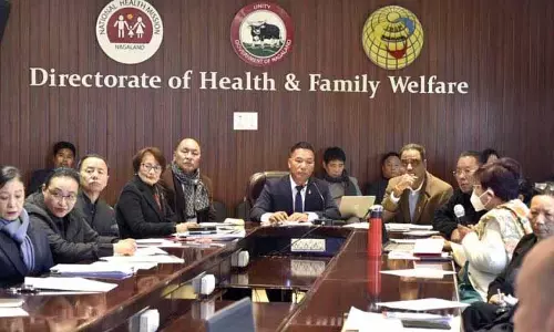 Nagaland : पैवांग ने बिना पंजीकरण और अयोग्य फार्मासिस्टों वाली फार्मेसियों को बंद Nagaland : पैवांग ने बिना पंजीकरण और अयोग्य फार्मासिस्टों वाली फार्मेसियों को बंद